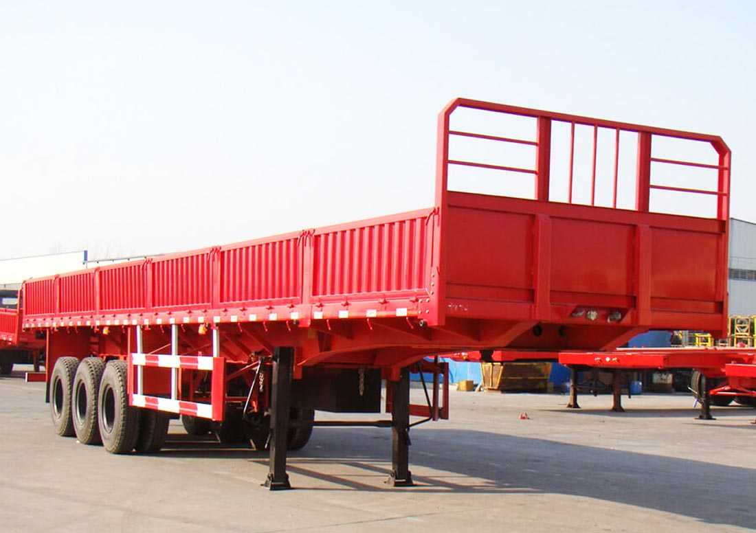 Flat bed Cargo Semitrailer