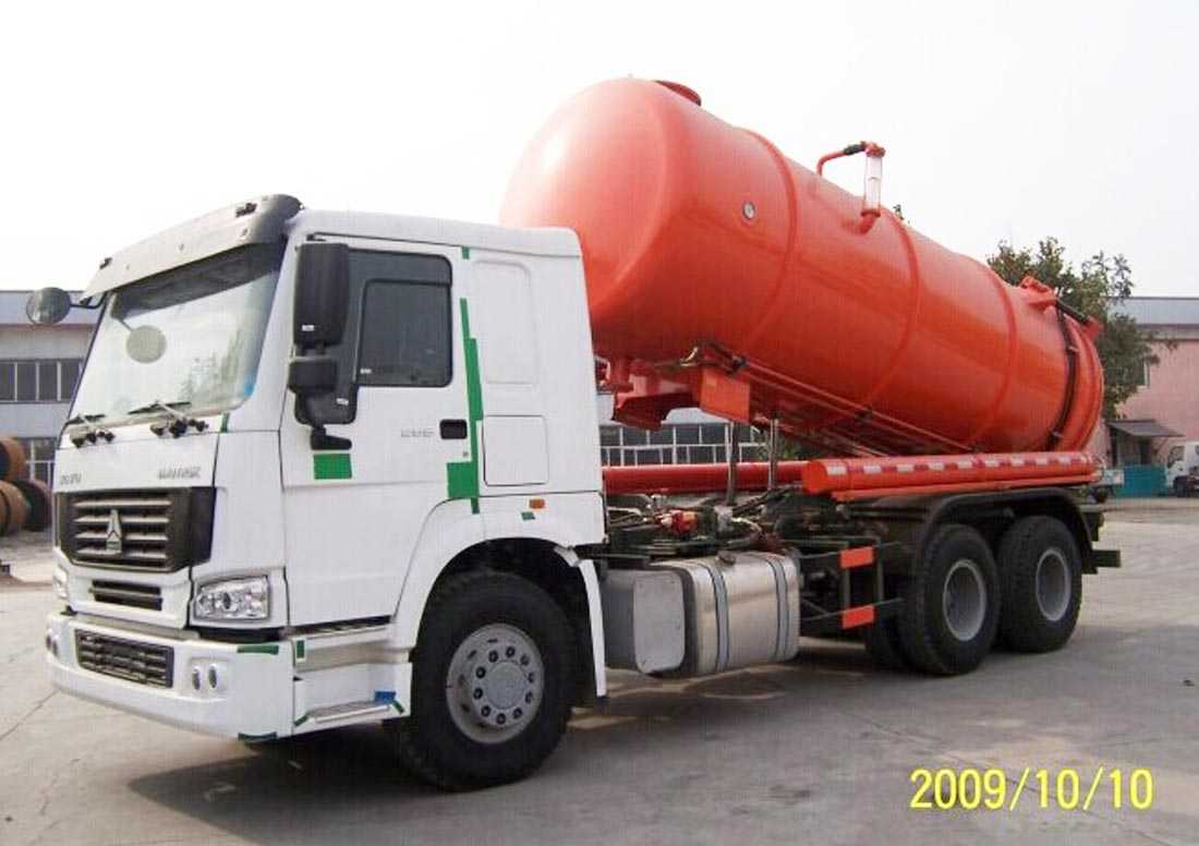 Howo 6x4 Vacuum Truck